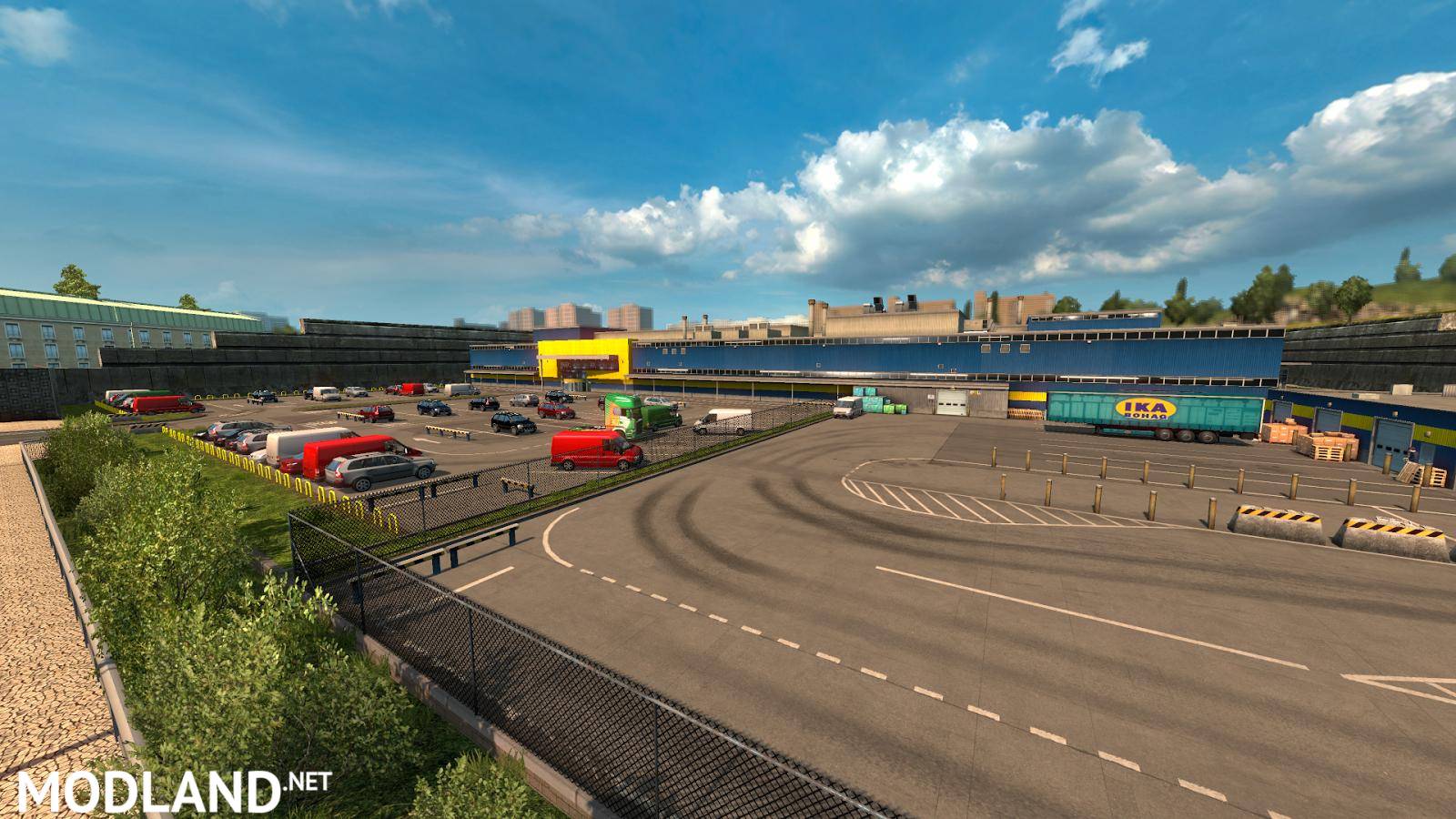 Euro truck simulator 2 mods maps europe uk